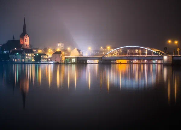 Sønderborg Night Reflections