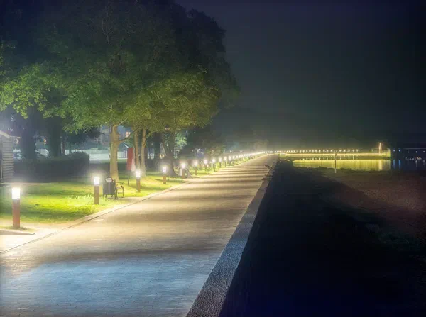 Strandpromenade Aften