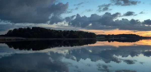 Augustenborg Solnedgang Spejling