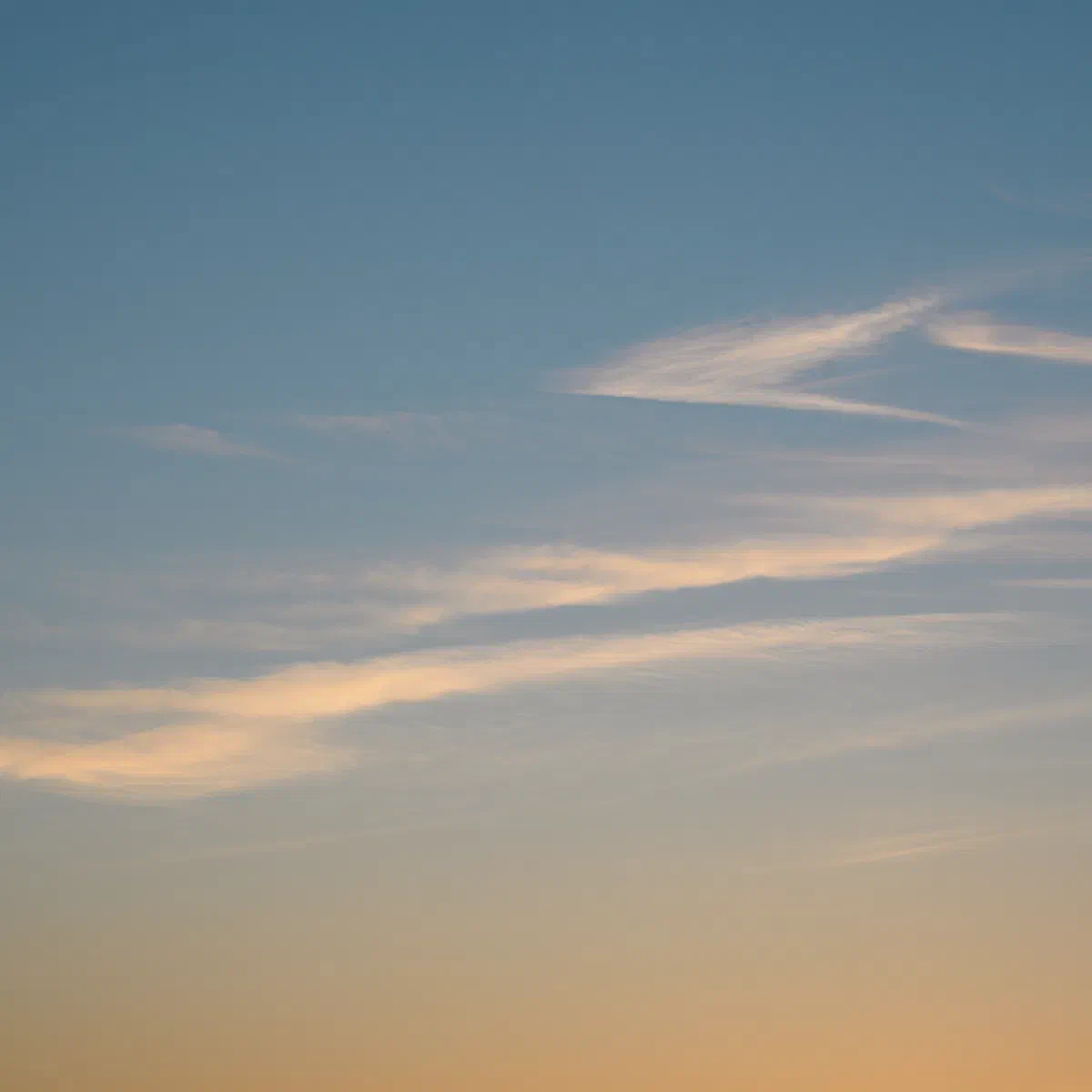 Blue-Orange Sky, Nature 2023